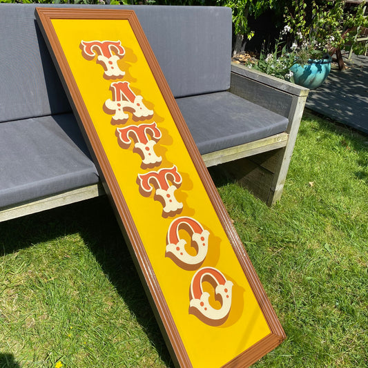 Painted Tattoo Sign